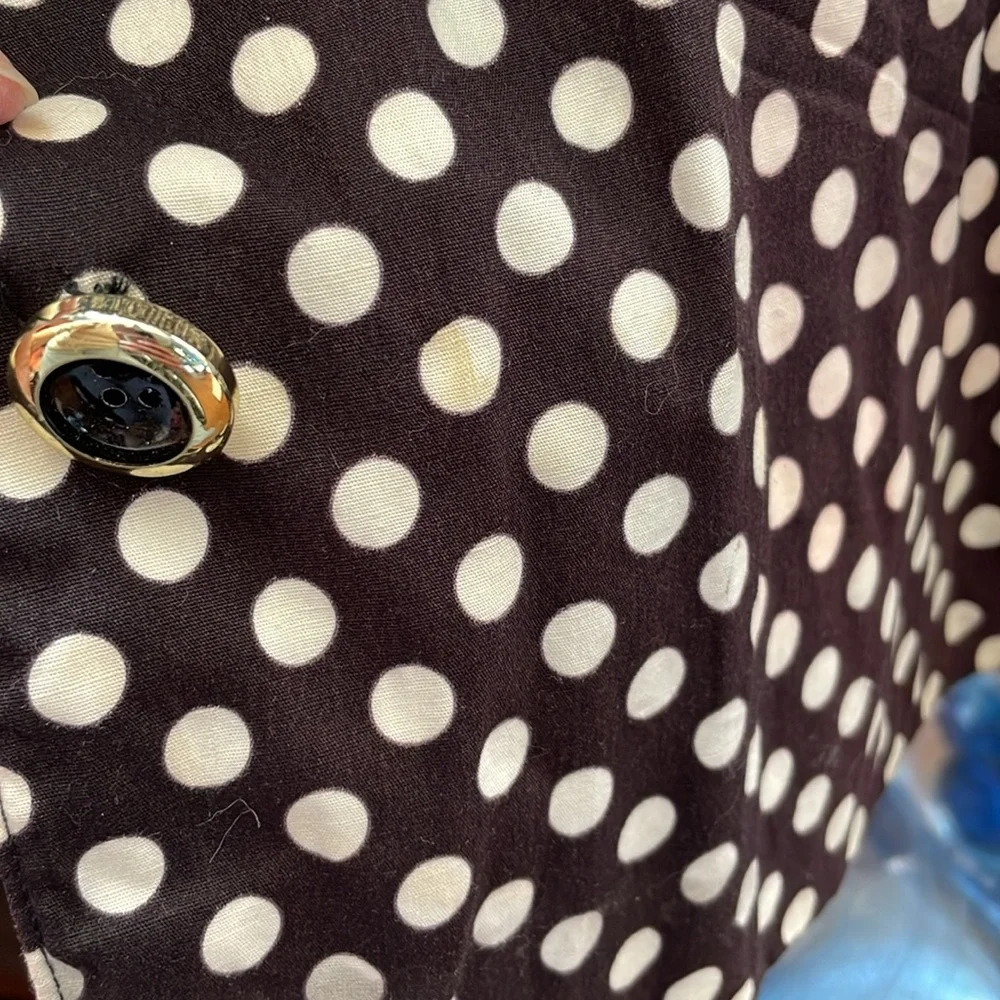 Vintage spring polka dot coat - Picture 10 of 17
